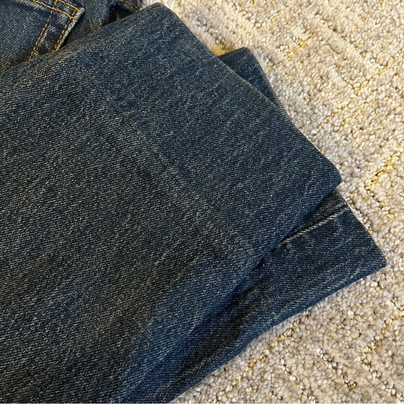 Levi's womens Dark Blue Straight Jeans - Picture 5 of 14